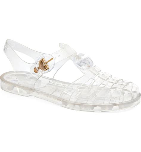 womens gucci jelly shoes|gucci unisex sandals.